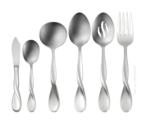 Aquarius Satin 6 Piece Hostess Set