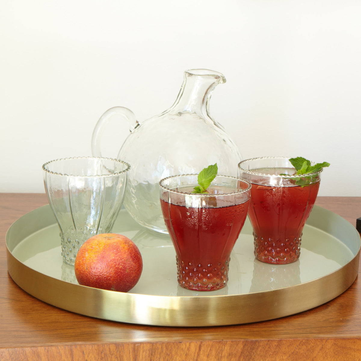 Ruffle Bell Glasses, Set of 4 - image 2