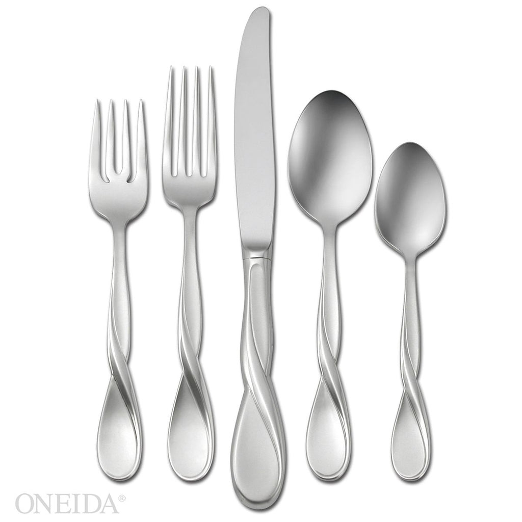 Aquarius Satin 5 Piece Place Setting